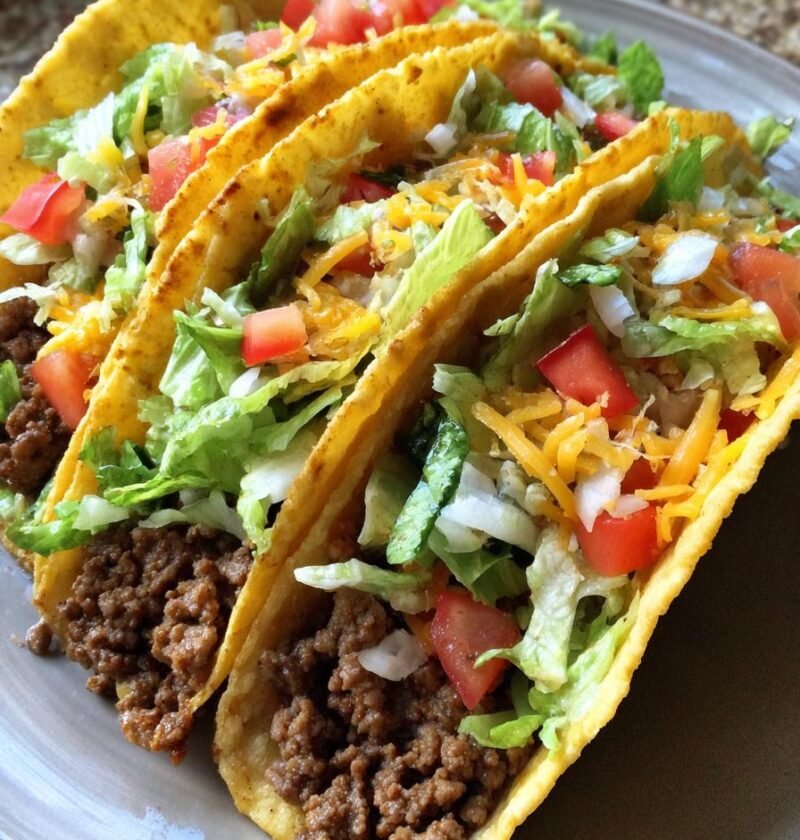 Beef tacos