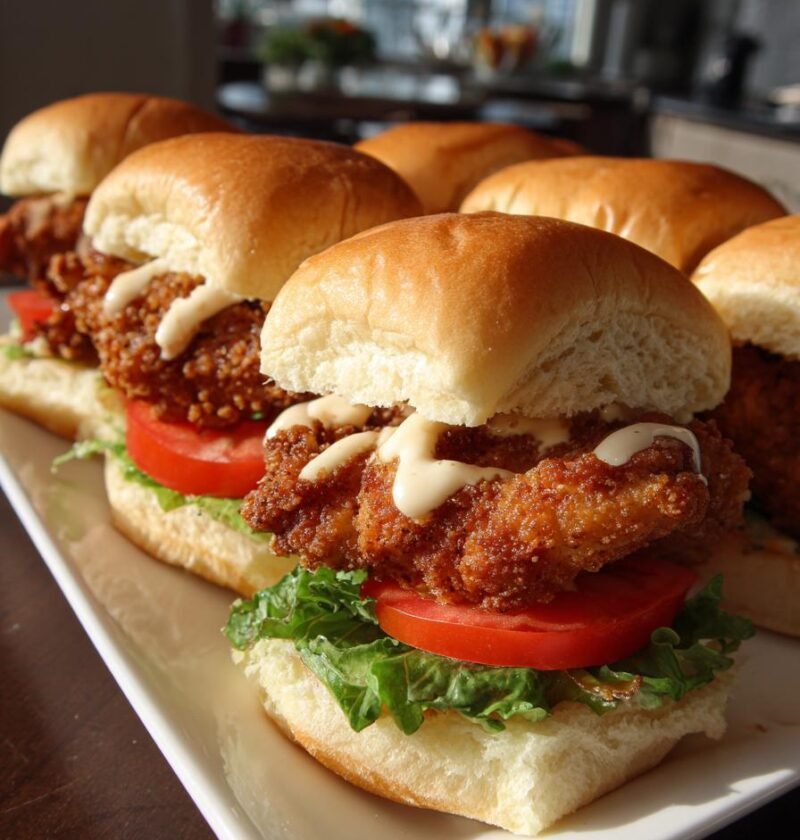 Chicken sliders