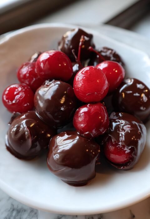 Chocolate covered cherries