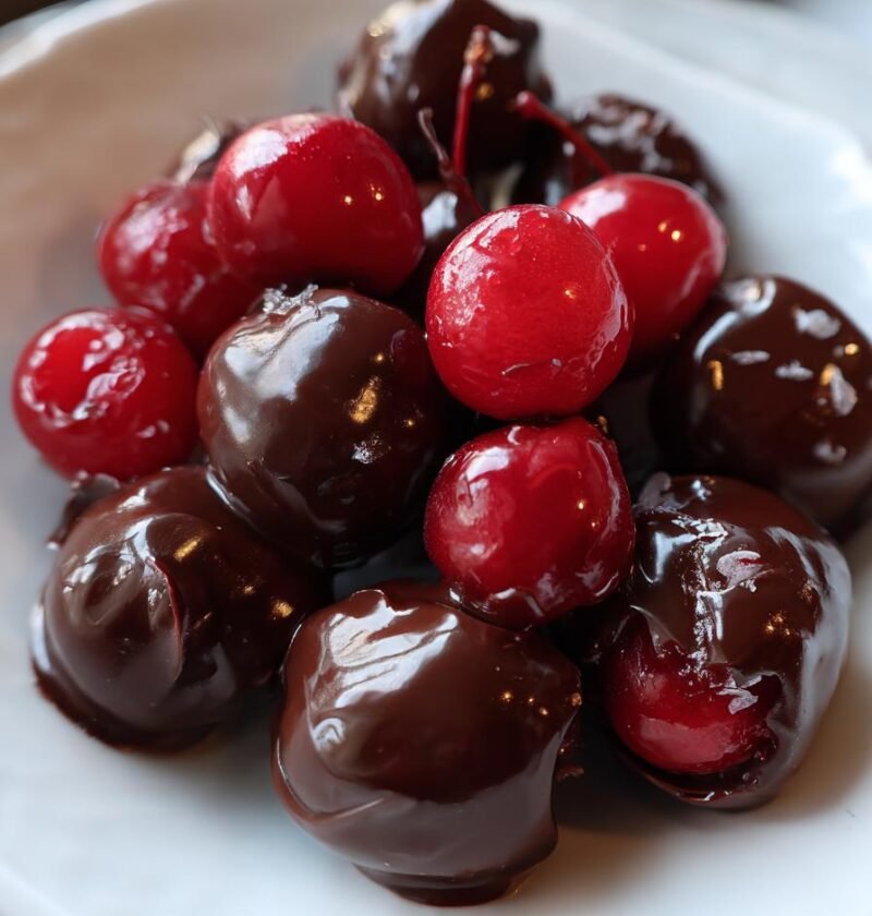 Chocolate covered cherries