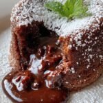 Chocolate lava cakes