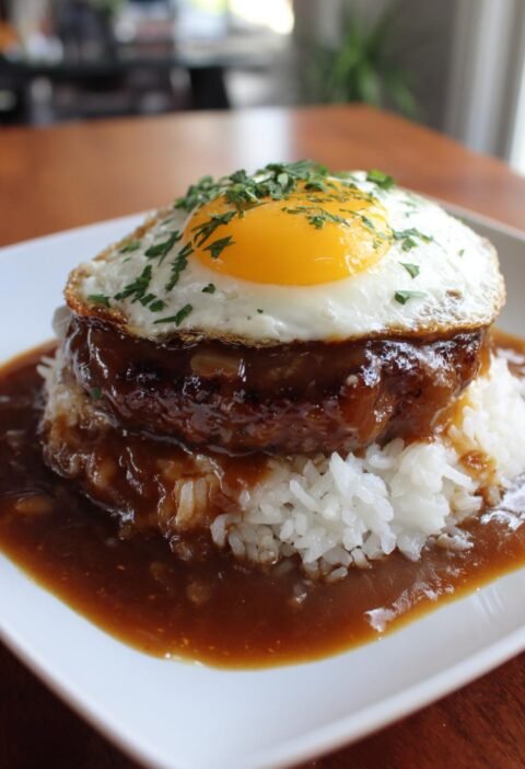 Hawaiian loco moco