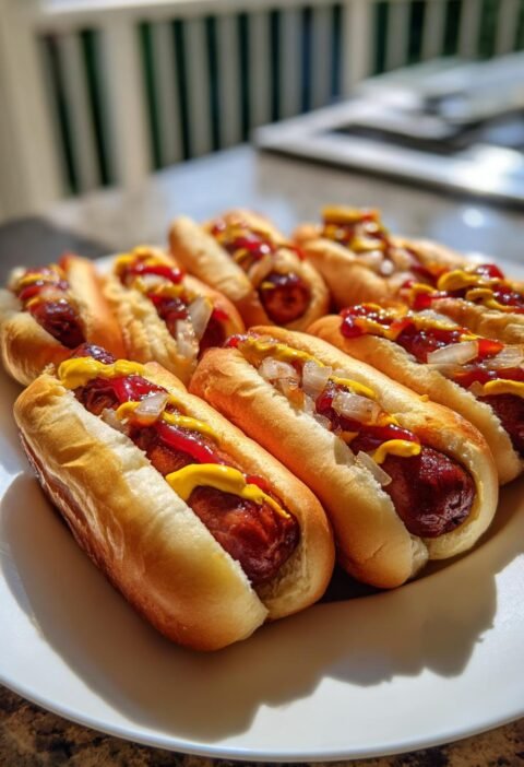 Mini hot dogs