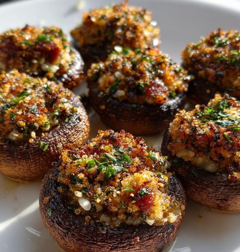 Stuffed mushrooms