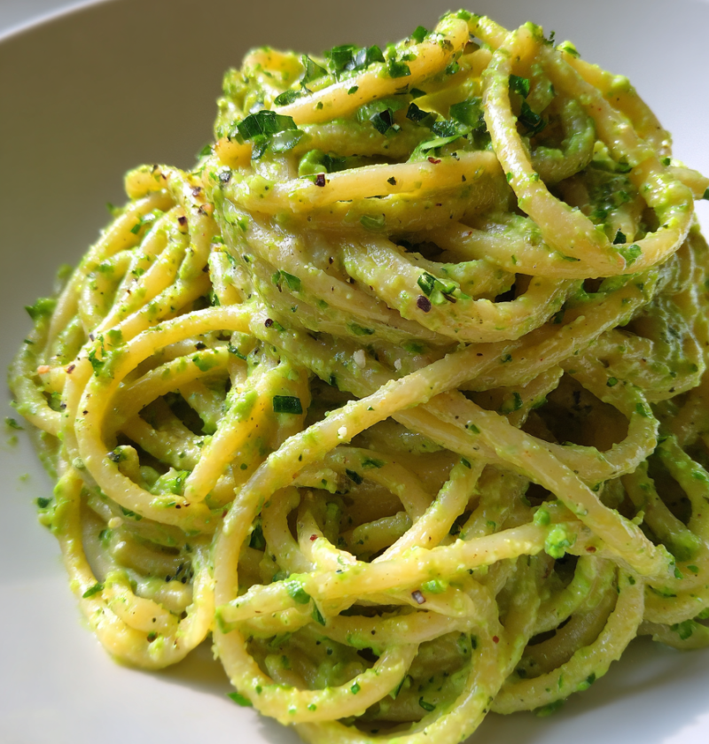 creamy avocado pasta no cream