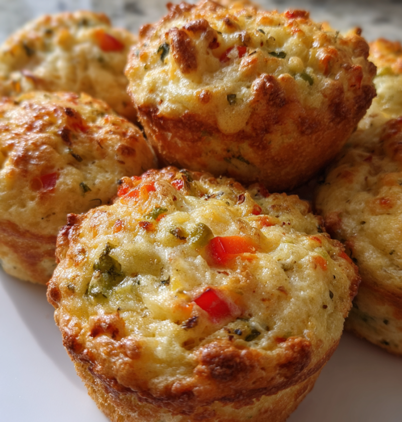 high protein egg white breakfast muffins